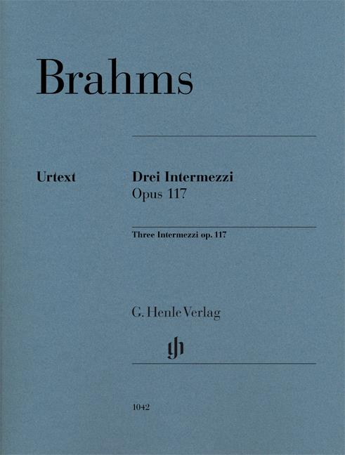 Drei Intermezzi Opus 117
